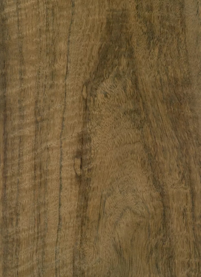 印度月桂、缅甸黑胡桃的木材颜色整体是灰色，并带有黑色的线条，纹理通常是直纹或相互交错，质地均匀，板面有自然的光泽度.webp.jpg